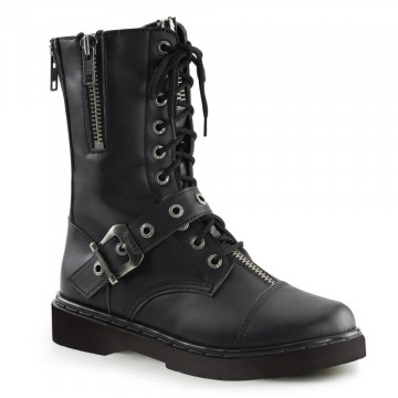 Demonia DEFIANT-206 Blk Vegan Leather