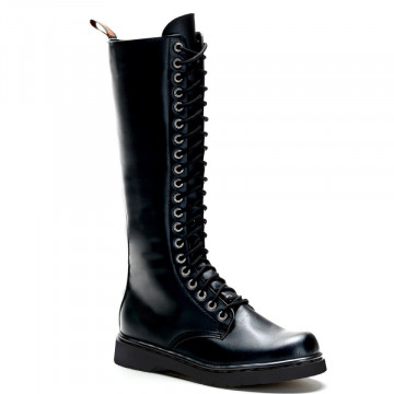 Demonia DEFIANT-400 Blk Vegan Leather