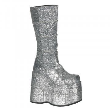Demonia STACK-301G Slv Gltr