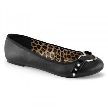 Demonia STAR-21 Blk Vegan Leather-Pat