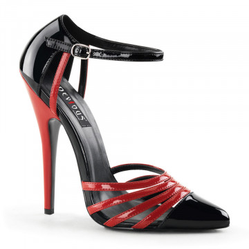 Devious DOMINA-412 Blk Red Pat