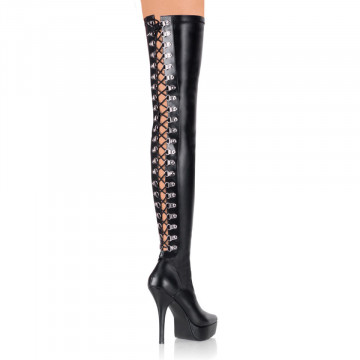 Devious INDULGE-3063 Blk Str Pu