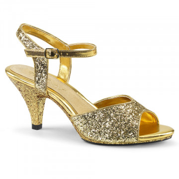 Fabulicious BELLE-309G Gold Glitter/Gold Glitter