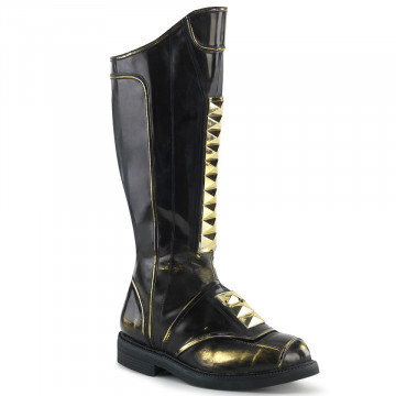 Funtasma CAPTAIN-115 Blk Rub-off Pu w/ Gold Tone