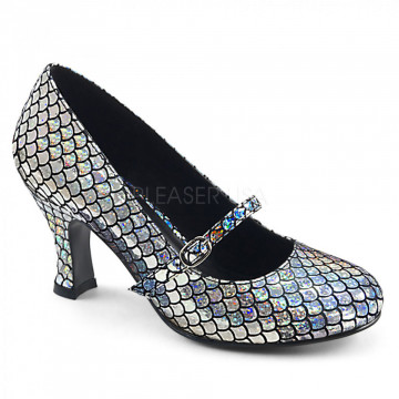 Funtasma MERMAID-70 Silver Hologram Pu