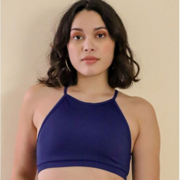 Mademoiselle spin Top GABY BLU NOTTE