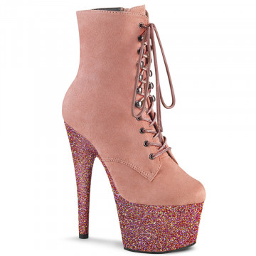 Pleaser ADORE-1020FSMG B. Pink F. Suede/B. Pink Mu