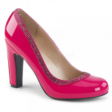 Pleaser Pink Label QUEEN-04 H. Pink Pat