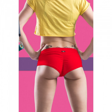 POINT OUT POLE WEAR - RASPBERRY SHORT SORBET BOTTOM COLLECTION