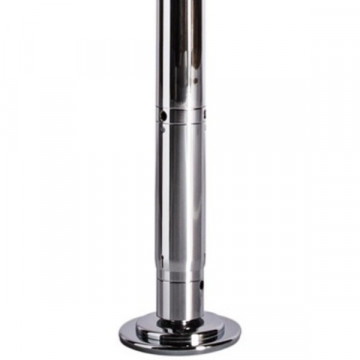 Xpole accessori combinazione cromo 45 palo A + base 120 cromo