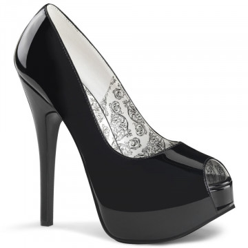Bordello TEEZE-22 Blk Pat