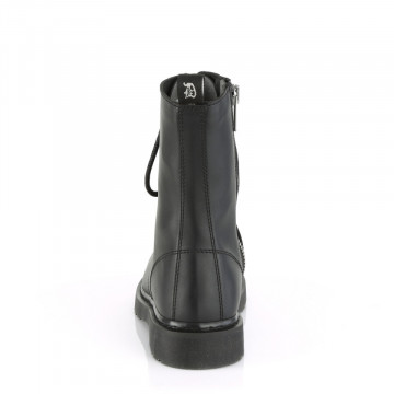 Demonia BOLT-200 Blk Vegan Leather