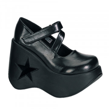 Demonia DYNAMITE-03 Blk Vegan Leather