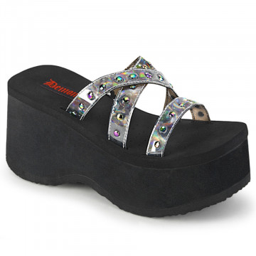 Demonia FUNN-19 Blk Oil Flick Hologram