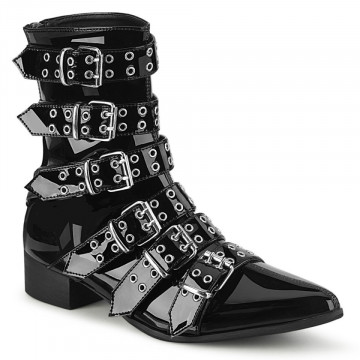 Demonia WARLOCK-70 Blk Pat