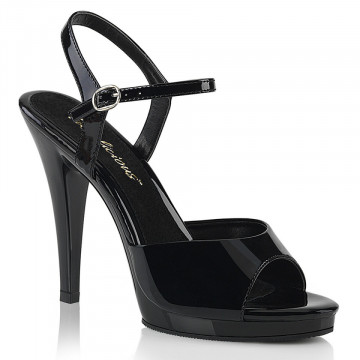 Fabulicious FLAIR-409 Blk Pat/Blk