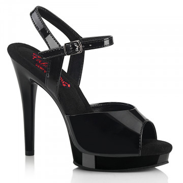 Fabulicious GLORY-509 Blk Pat/Blk