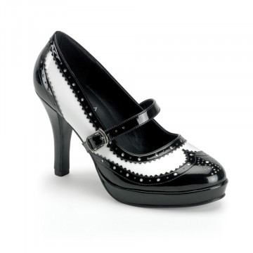 Funtasma CONTESSA-06 Blk-Wht Pat