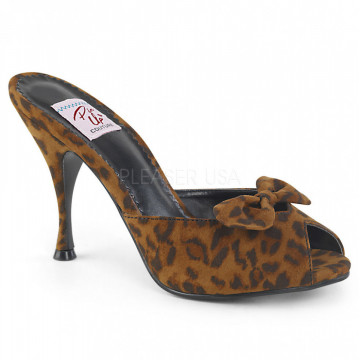 Pin Up Couture MONROE-08 Leopard Print Fabric