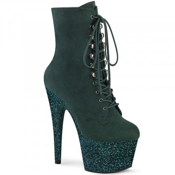 Pleaser ADORE-1020FSMG Emerald Green FS/Emerald Multi Mini Gltr