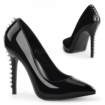 Pleaser AMUSE-20ST Blk Pat
