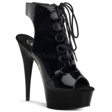 Pleaser DELIGHT-600-20 Blk/Blk
