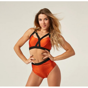 Polerina Shibari-Autamn Orange Short