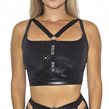 WINK POLE Dance Infinity Crop Top SNAKE ECONYL®