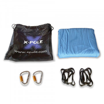 X-pole 5 metri tessuto Aeiral Silks o Amaca Completa in vari colori