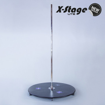 X-pole Pedana X STAGE LITE INOX STAINLESS dazi e sp inclusa