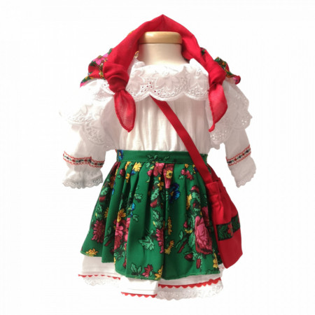 Costum national fetite, 1 - 4 ani, Denikos® 699