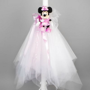 Lumanare de botez Minnie Mouse LB026