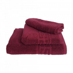 Set 3 prosoape groase si pufoase, bumbac, model grecesc, Grena, Denikos® 260