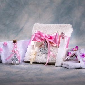 Trusou botez balerina roz NK007