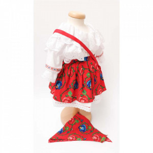 Costum traditional fetita, 5 - 7 ani, Denikos® 698