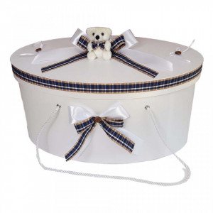 Cutie trusou botez baietel fundite carouri si ursulet, Denikos® 11