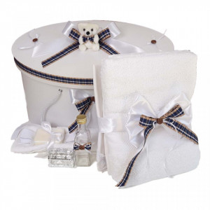 Set trusou botez si cutie trusou, Ursulet, Carouri Denikos® 26