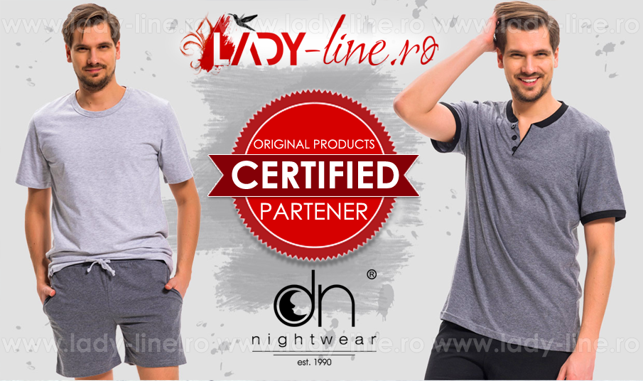 Pijamale Barbati DN Nightwear - Lady-Line Partener Certificat