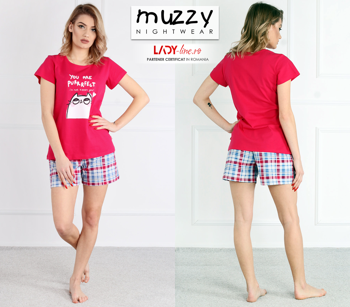 Pijama Dama Muzzy, 'You Are Perfect'