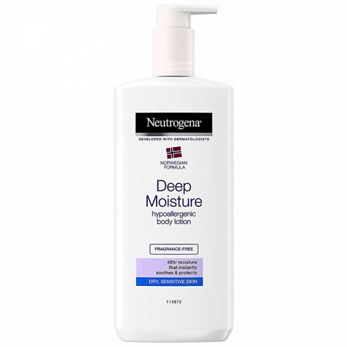 Lotiunea de Corp Hipoalergenica cu Hidratare Profunda Neutrogena Norwegian Formula® Deep Moisture 400 ml