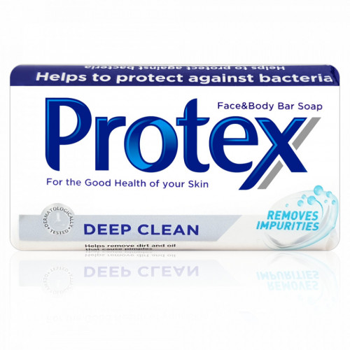 Sapun Solid Antibacterian Maini Fata si Corp Protex Deep Clean 90 Gr.