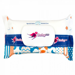 Servetele Umede Bebelusi fara Alcool Baby FIN World, 72 Buc