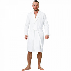 Halat Barbati M-Max Bumbac 100%, 'White Accord'