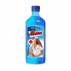 Alcool Sanitar Mona Concentratie 70% Avizat de Ministerul Sanatatii 500ml