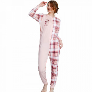 Salopeta Dama Vienetta 'Sweet Dreams Baby' Pink Bumbac 100%