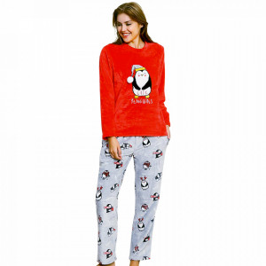Compleu Extra Soft Dama, Vienetta, Model 'Cute Penguins'