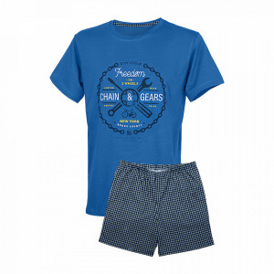 Pijama Barbati Muzzy, 'Chain & Gears'