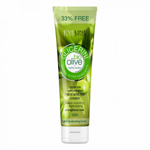 Crema Maini si Unghii cu Glicerina si Ulei de Masline BIO Eveline Cosmetics 100ml