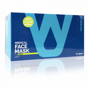 Masca Faciala Medicala cu 4 Straturi Dr. Mayer Yellow Full Color Edition Cutie 50 Bucati