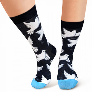 Sosete Clasice Colorate Unisex Cosas Boutique Socks Model 'Spirit of Peace'